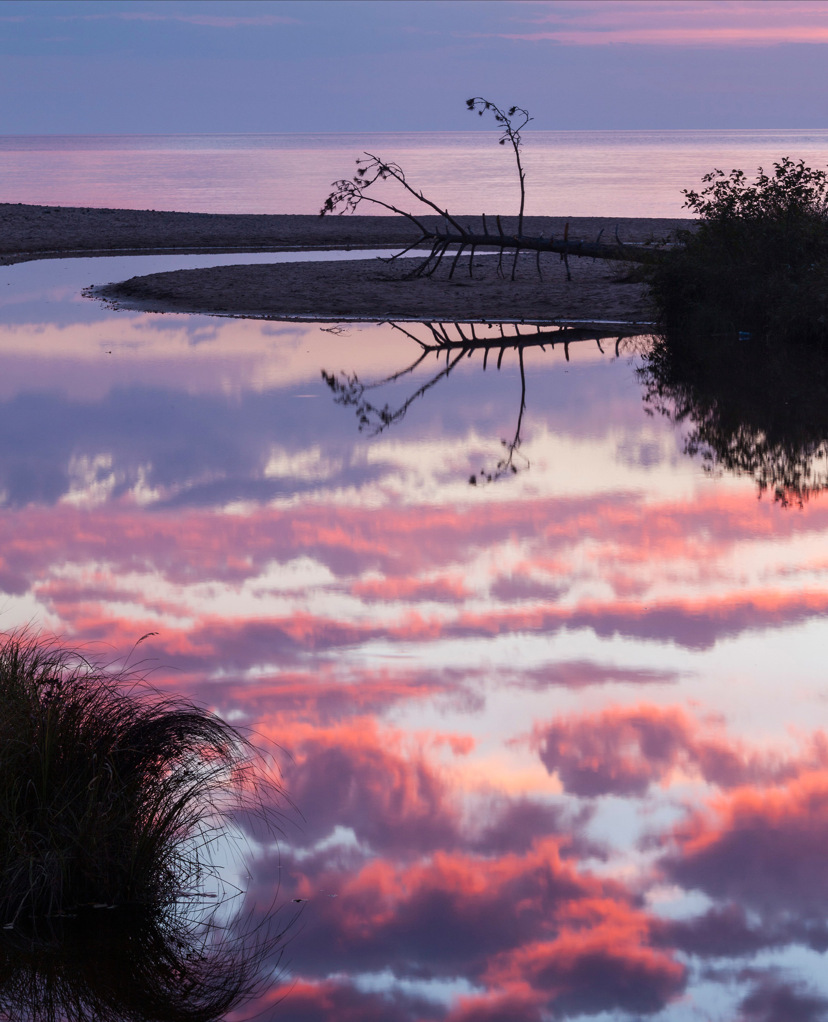 Dawn on the lagoon on Madeline Island Wisconsin was magical the morning when - photo 8