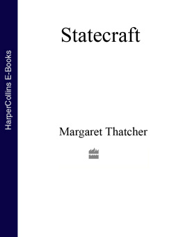 Thatcher - Statecraft: strategies for a changing world