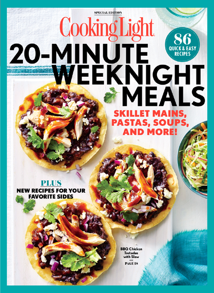 Cooking Light 20-MINUTE WEEKNIGHT MEALS AT YOUR SERVICE CHIEF EXECUTIVE - photo 2