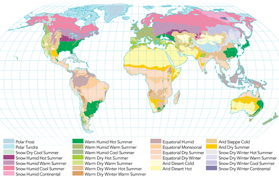 KNOW YOUR CLIMATE With a few exceptionssuch as the tundra and the most - photo 12