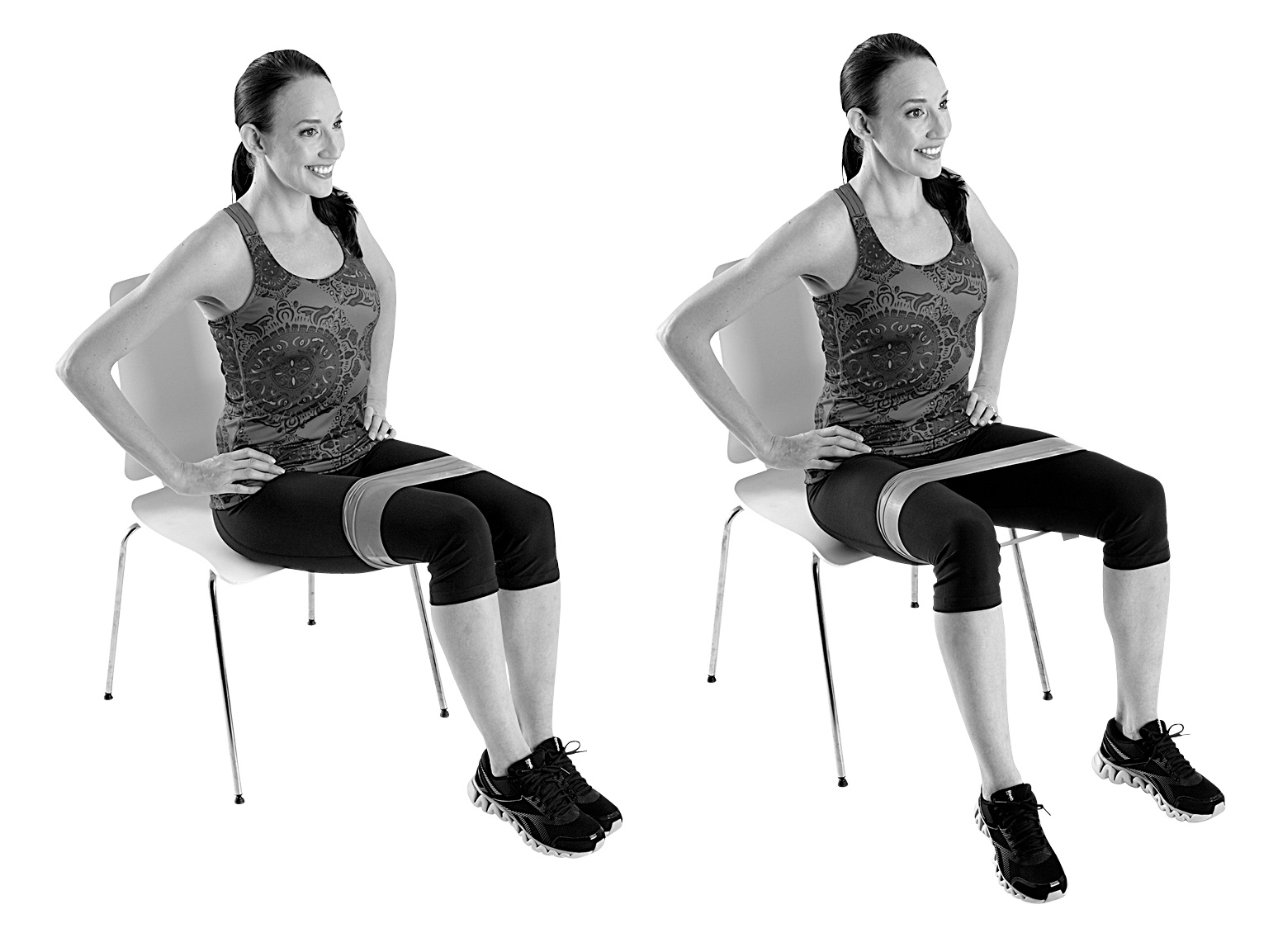 ABS ROTATION Sit up straight on a chair with your feet flat on the floor and - photo 8