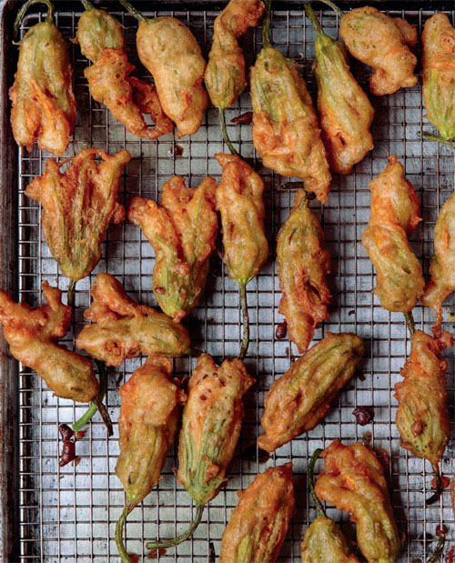 FRIED ANCHOVY-STUFFED ZUCCHINI BLOSSOMS In Rome the arrival of zucchini - photo 10