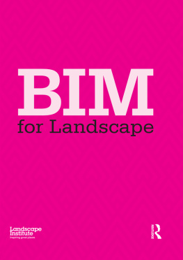 The Landscape Institute - BIM for Landscape