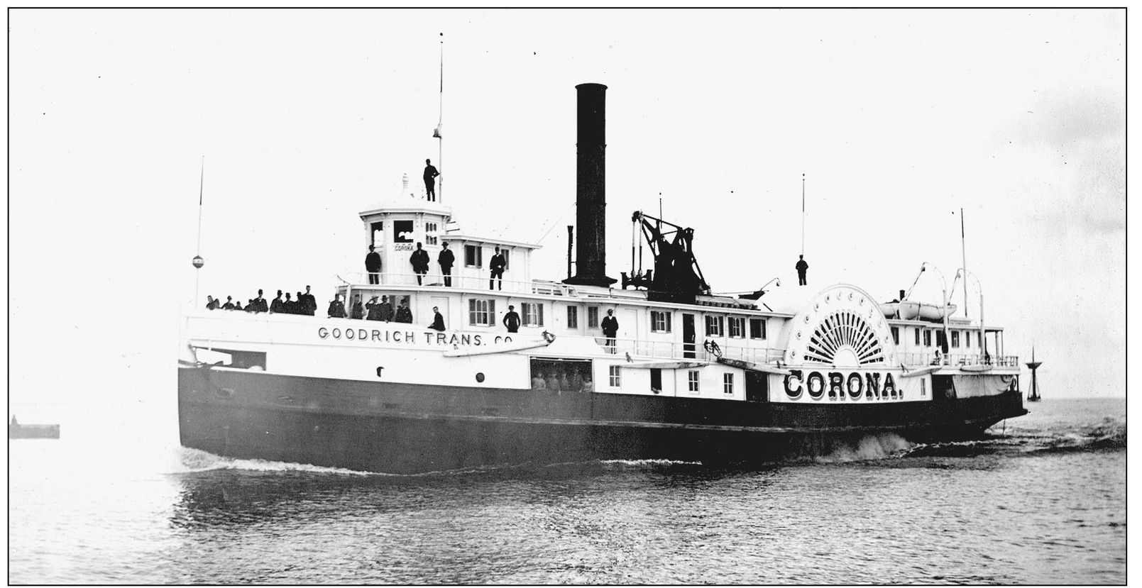 The Corona was built at the G S Rand Shipyard in Manitowoc between 1869 and - photo 4