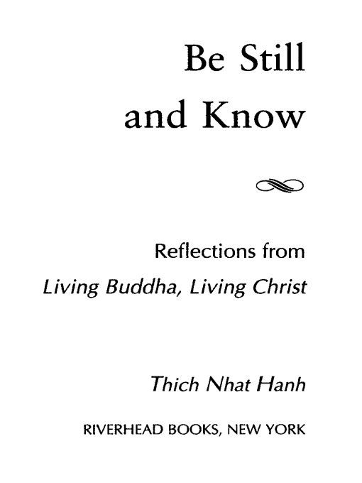 Table of Contents Reflections from Living Buddha Living Christ Other - photo 1