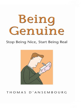 Thomas dAnsembourg Being genuine: stop being nice, start being real