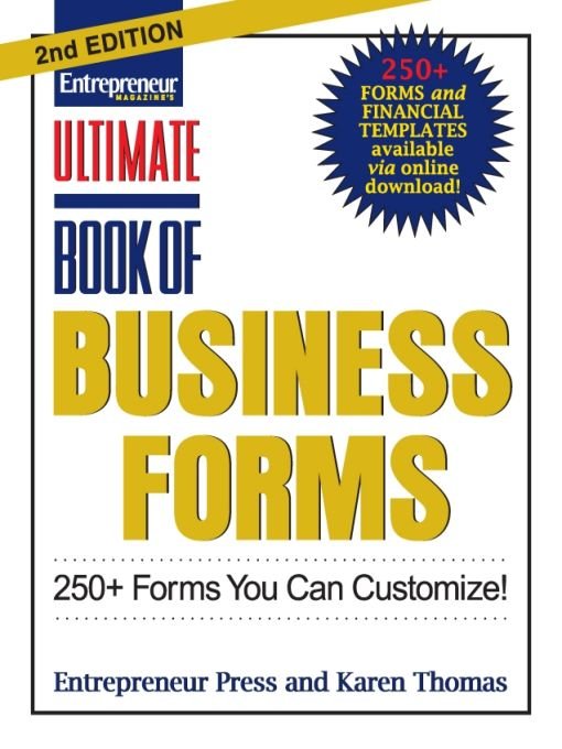 Table of Contents Preface T he Ultimate Book of Business Forms Second - photo 1