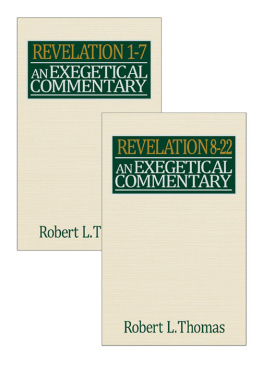 Thomas - Revelation Exegetical Commentary: 2 Volume Set