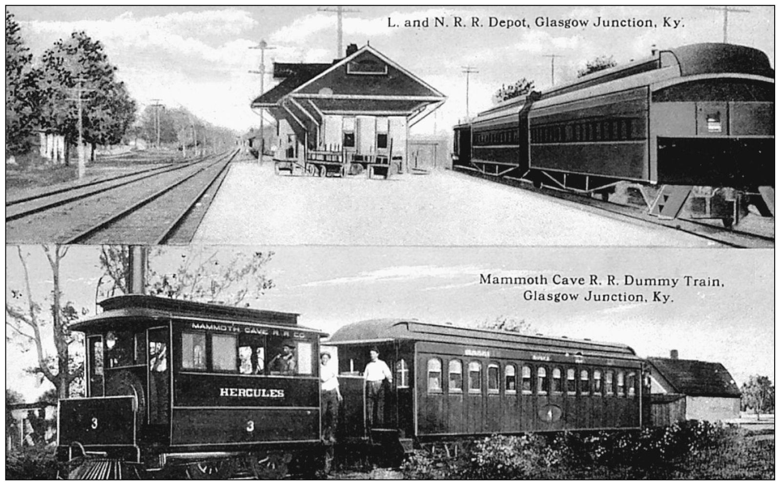 GLASGOW JUNCTION C 1914 The LN Railroad brought passengers within 10 miles - photo 4