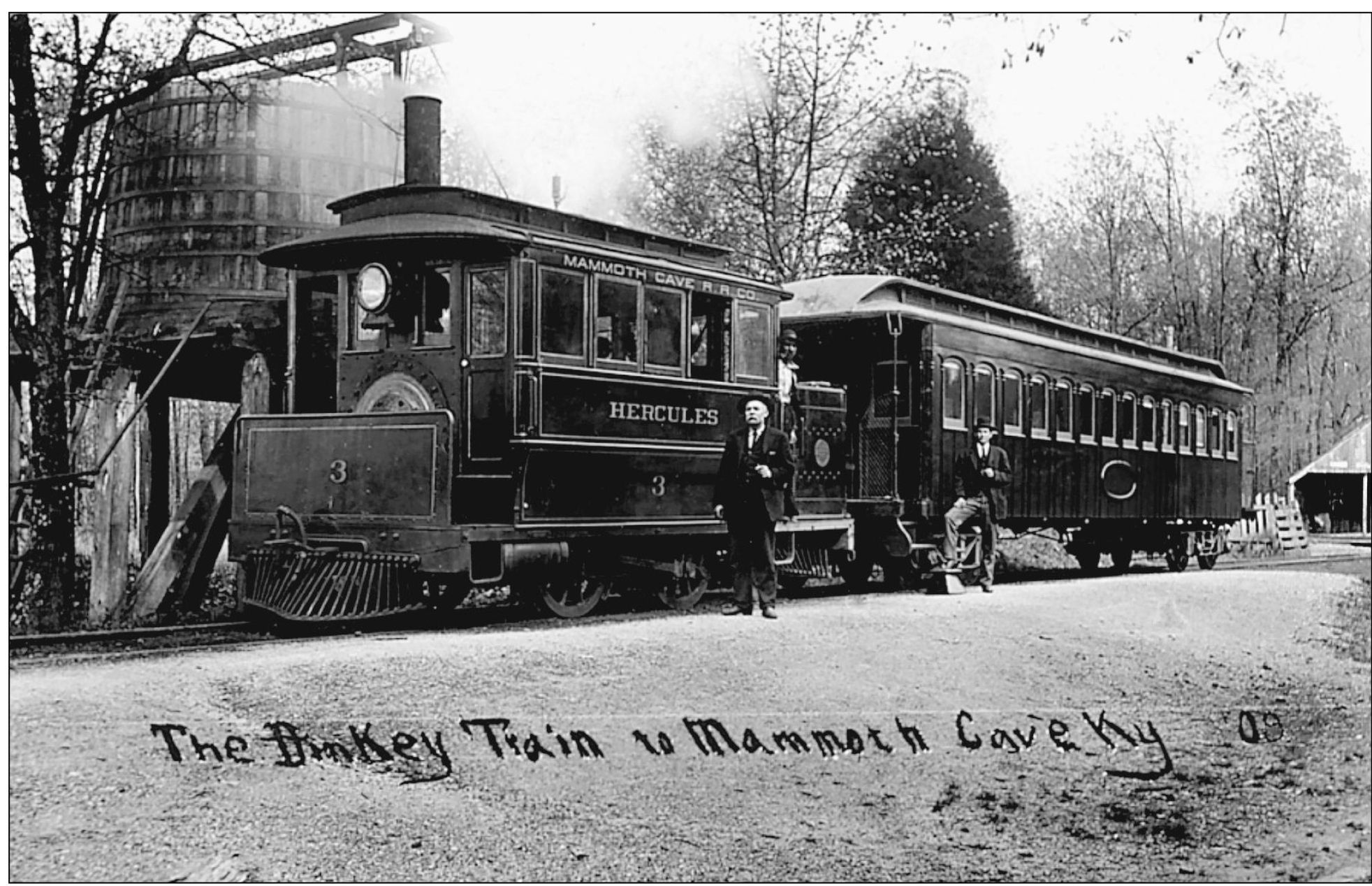 THE DINKEY TRAIN 1909 The Mammoth Cave Railroad purchased four secondhand - photo 10