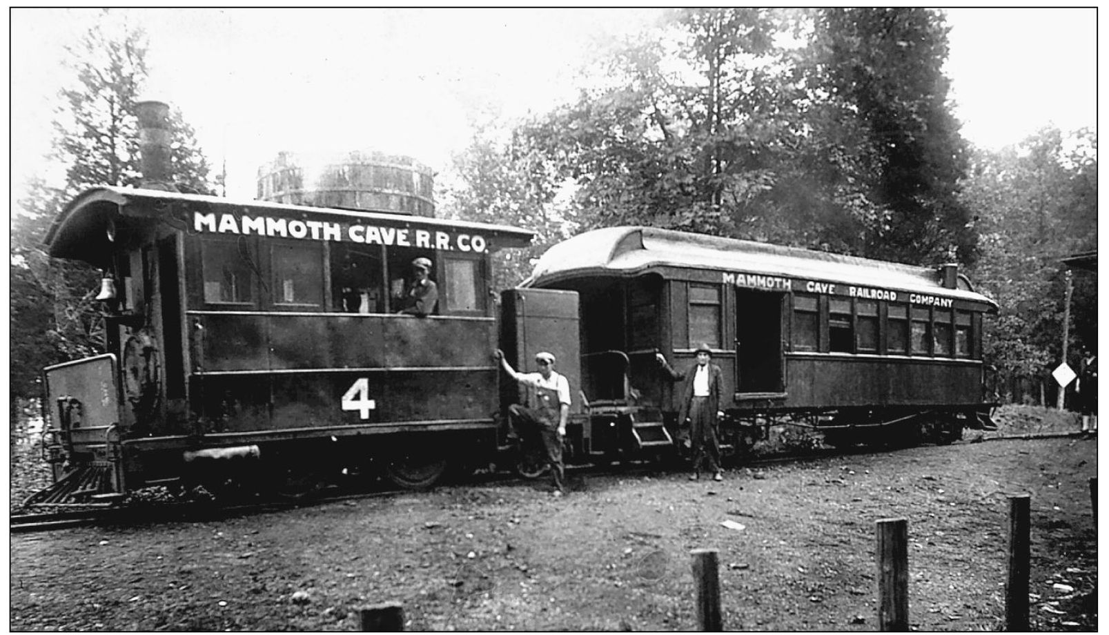 MAMMOTH CAVE TRAIN C 1920 The Mammoth Cave Train could carry as many as 200 - photo 12