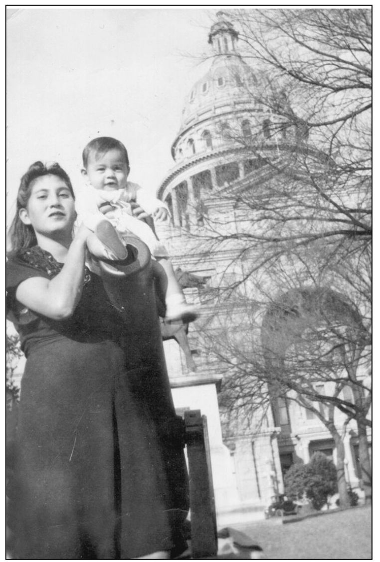 Ada Trevino is shown with her son at the capitol Courtesy Danny Camacho - photo 11