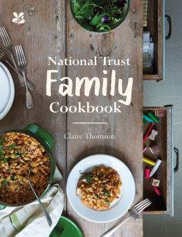 Thomson National Trust Family Cookbook