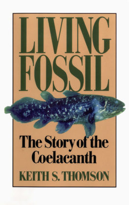 Thomson - Living fossil: the story of the coelacanth