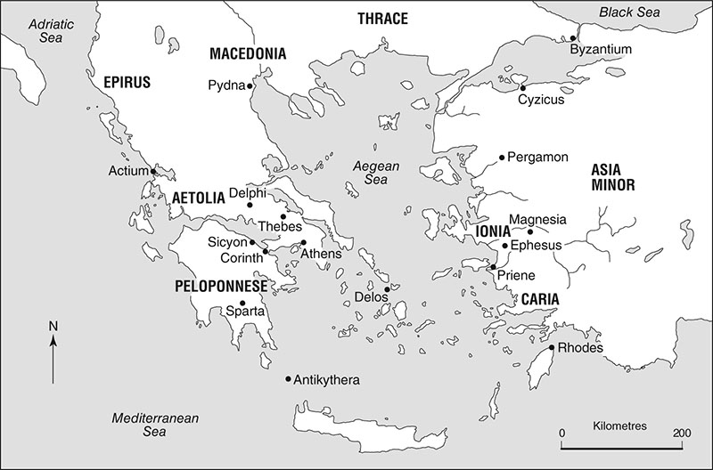 Map 1 The Hellenistic Aegean Map 2 The Hellenistic Near East The - photo 3