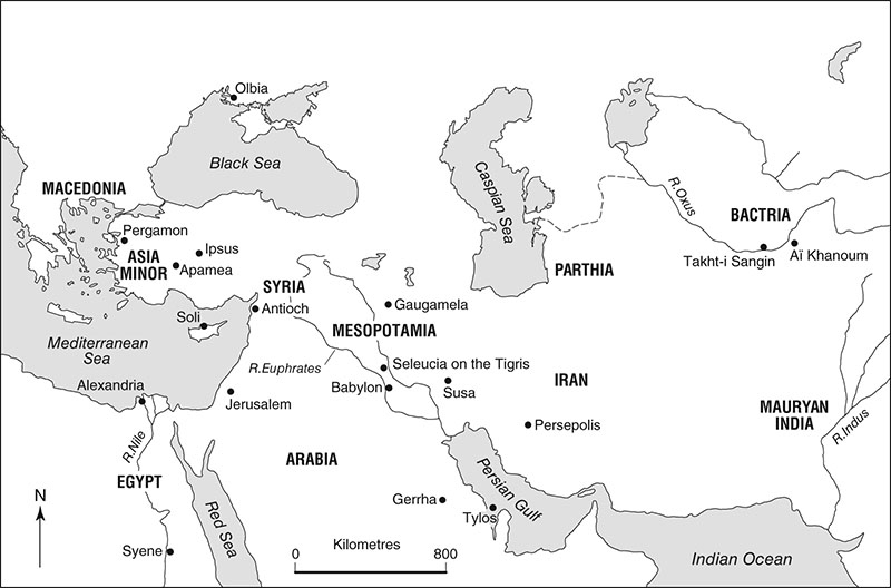 Map 2 The Hellenistic Near East The Man from Soli Imagine a boy born - photo 4