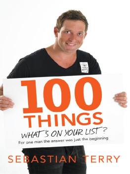 Sebastian Terry - 100 Things: Whats on Your List?