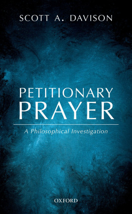 Davison Scott A. - Petitionary Prayer: A Philosophical Investigation