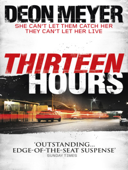 Deon Meyer Thirteen Hours