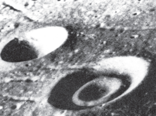 There are many strange and unexplained craters on the lunar surface Some of - photo 5