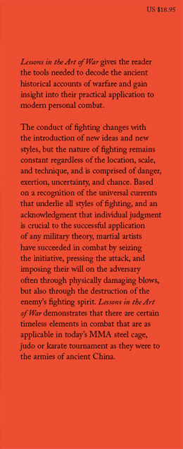 Sprague - Lessons in the Art of War: Martial Strategies for the Successful Fighter