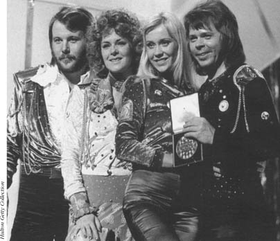 The Abba line-up left to right Benny Frida Agnetha and Bjorn Their - photo 2