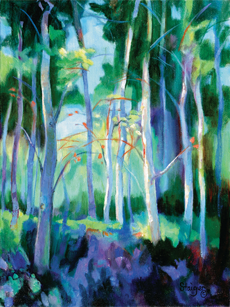 Kathleen Lochen Staiger Aspen Grove oil on canvas Introduction to the - photo 4