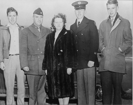 The MacArthur family Left to right Gene age 17 Vaughn age 44 Dorothy - photo 3