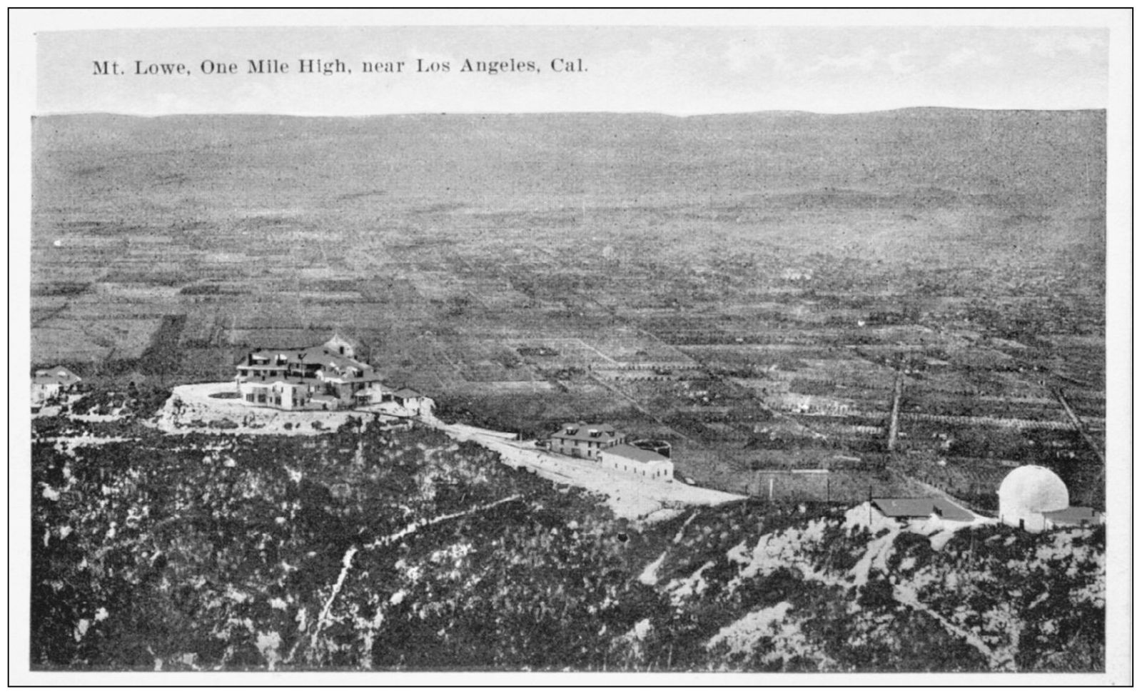 Shown here is an overlook of the summit of Echo Mountain and the San Gabriel - photo 10