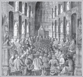 Pope Urban II asks a gathering of bishops and clergy during the Council at - photo 3