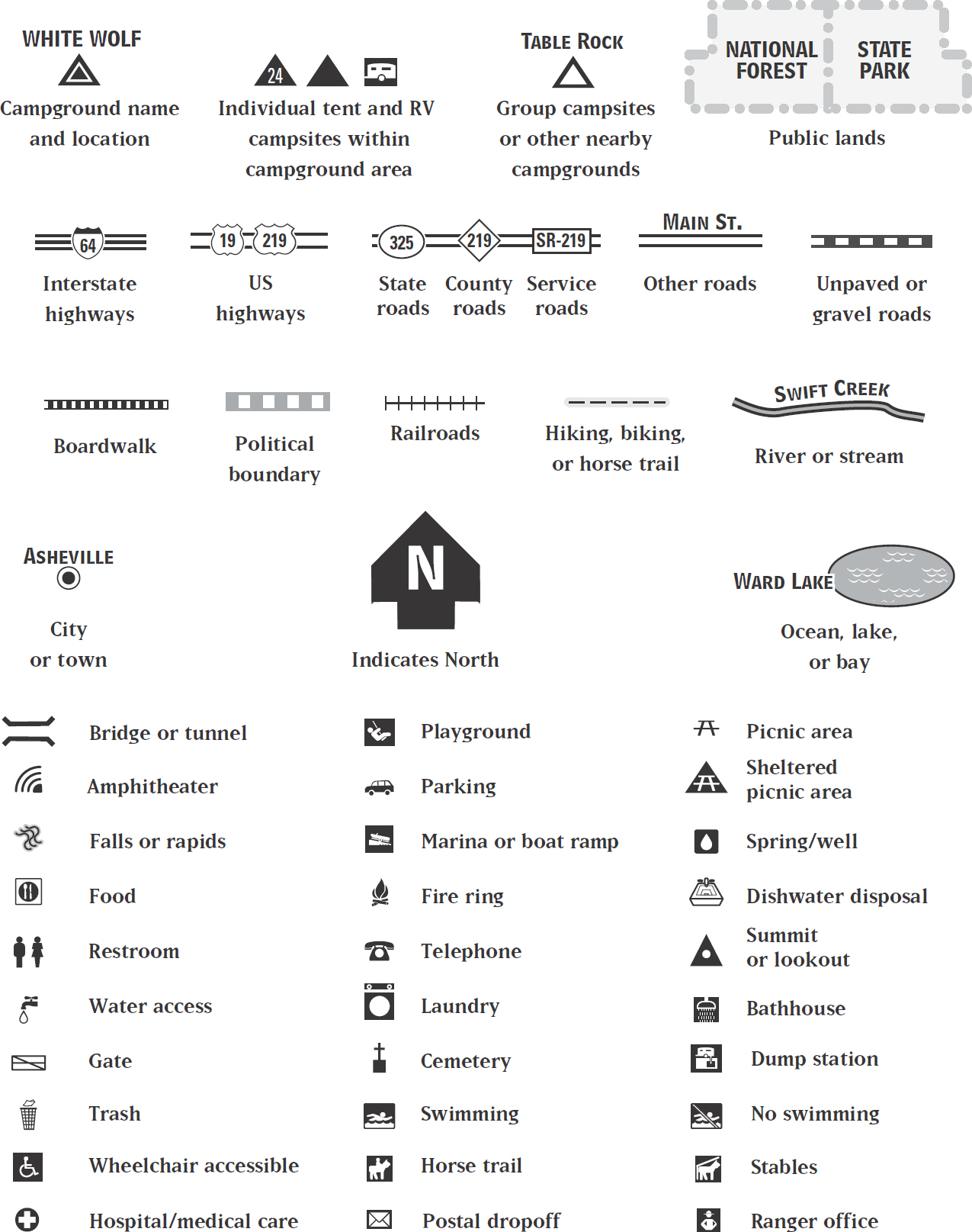 OVERVIEW MAP KEY Other books in the series The Best in Tent Camping The - photo 3