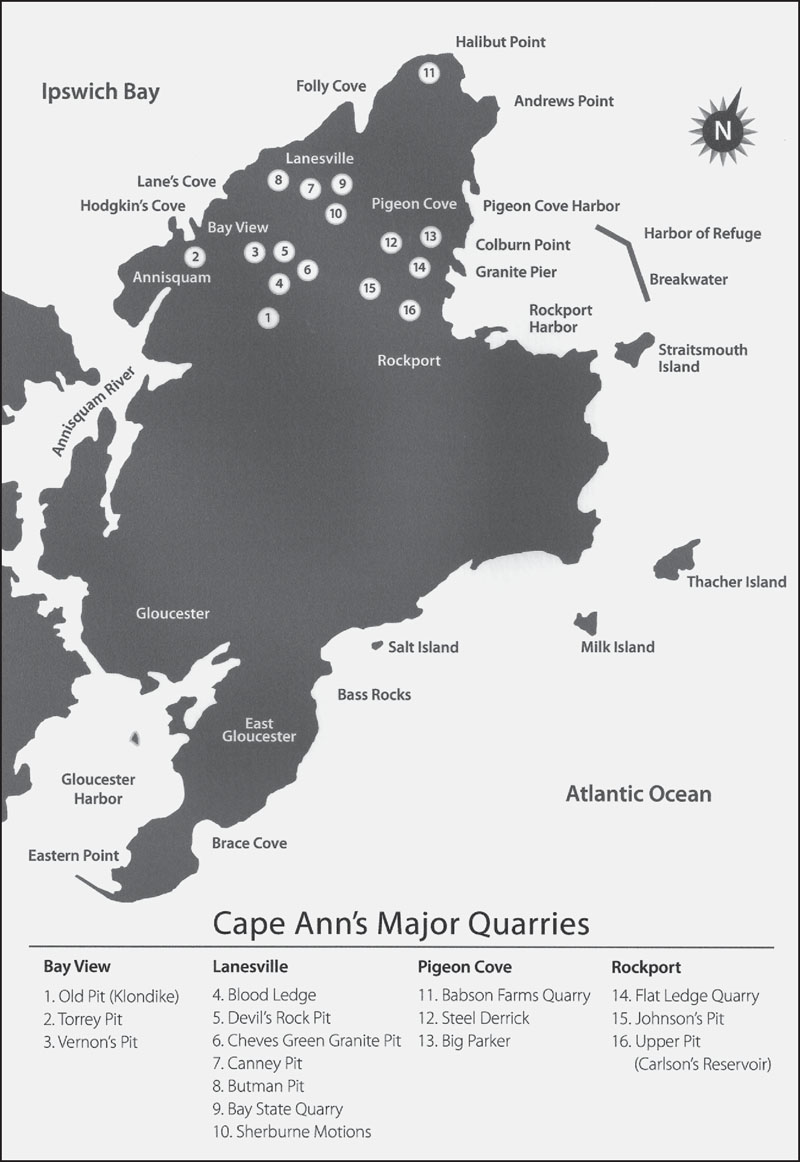 Although there were over 60 quarries and motions across Cape Ann from the 1830s - photo 2