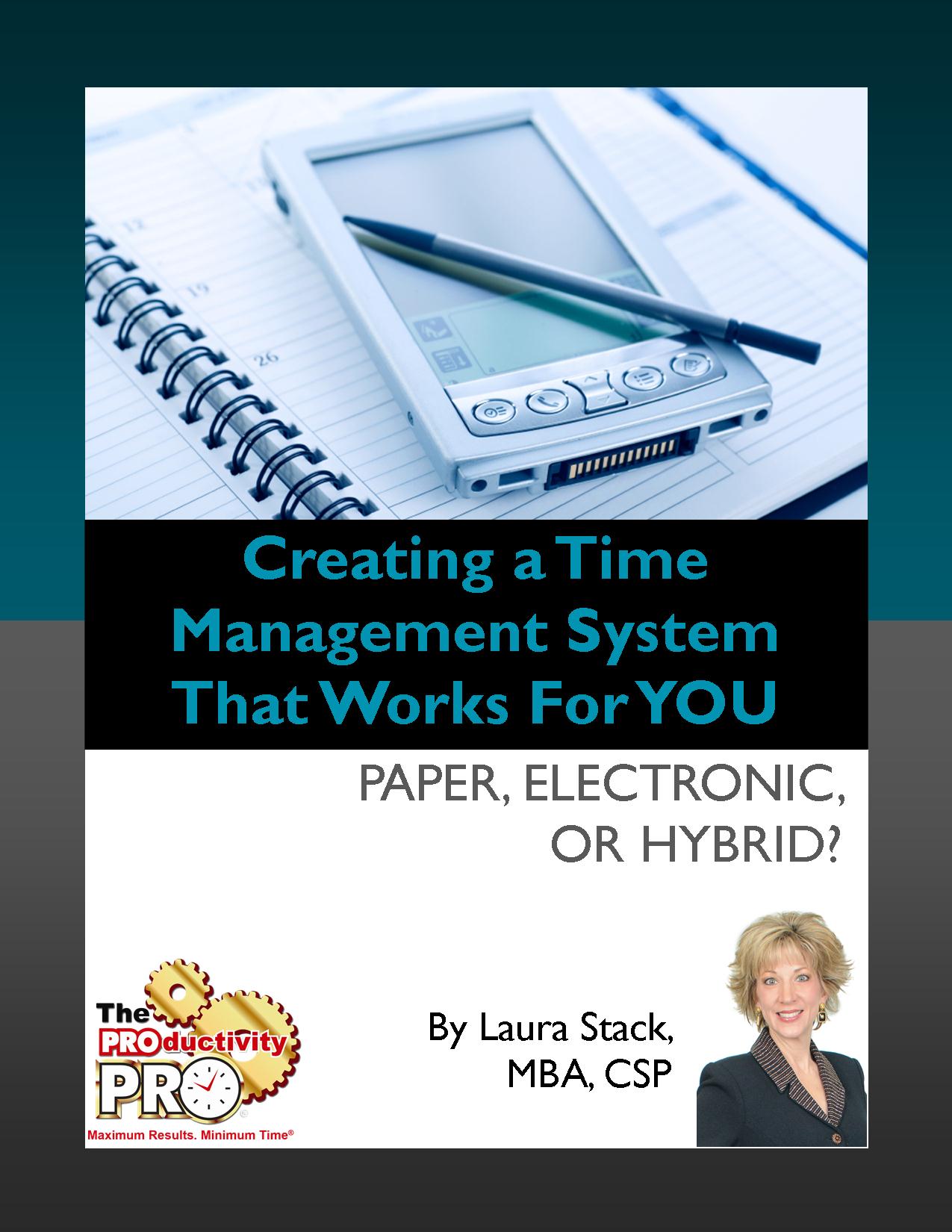 Tableof Contents Creating a TimeManagement System That Works for You - photo 1