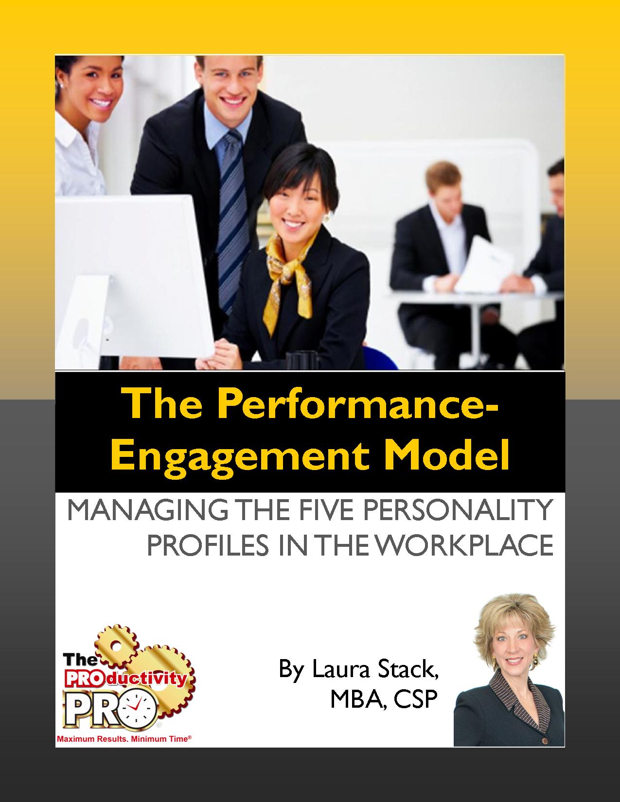 Table of Contents The Performance-Engagement Model Managing the Five - photo 1