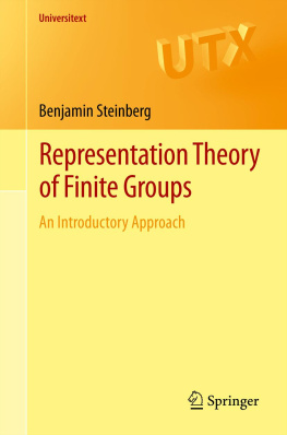 Steinberg Representation theory of finite groups: an introductory approach