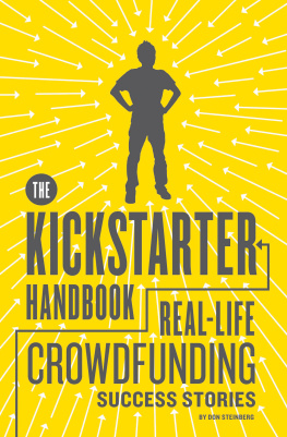 Steinberg How to Raise $100,000 on Kickstarters