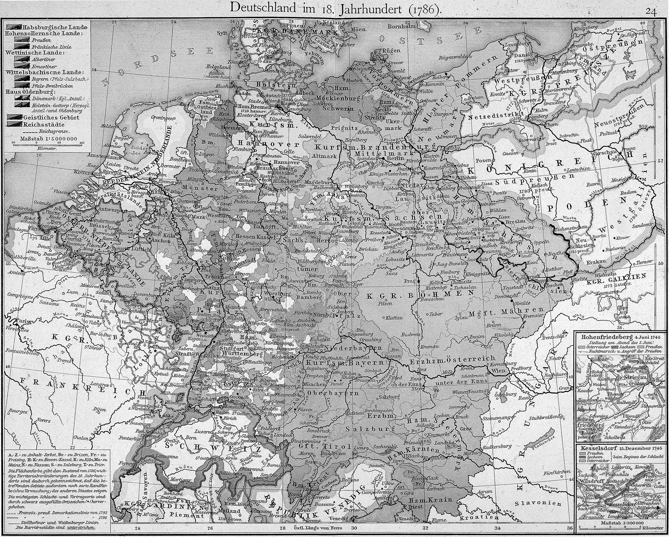 Map 1 Map of Germany showing the political boundaries in 1786 Map 2 Map - photo 3