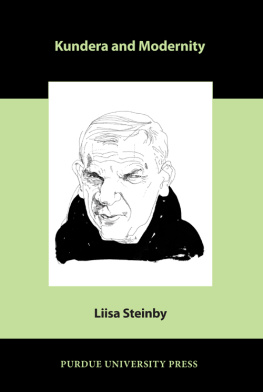 Steinby Kundera and Modernity