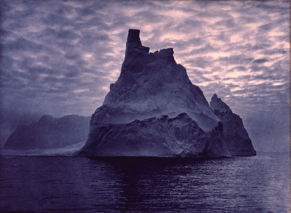 Spectacular iceberg a carbon print by Frank Hurley 1911 Seen from space - photo 7