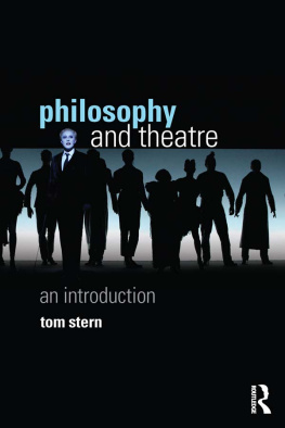 Stern Philosophy and theatre: an introduction