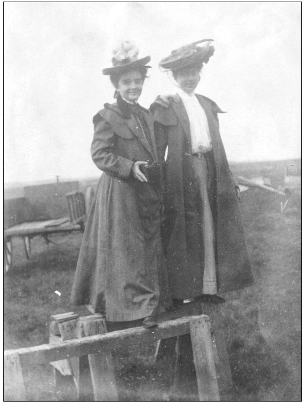 Gertrude Sawyer Morse and a friend from the Bradford College class of 1903 - photo 7