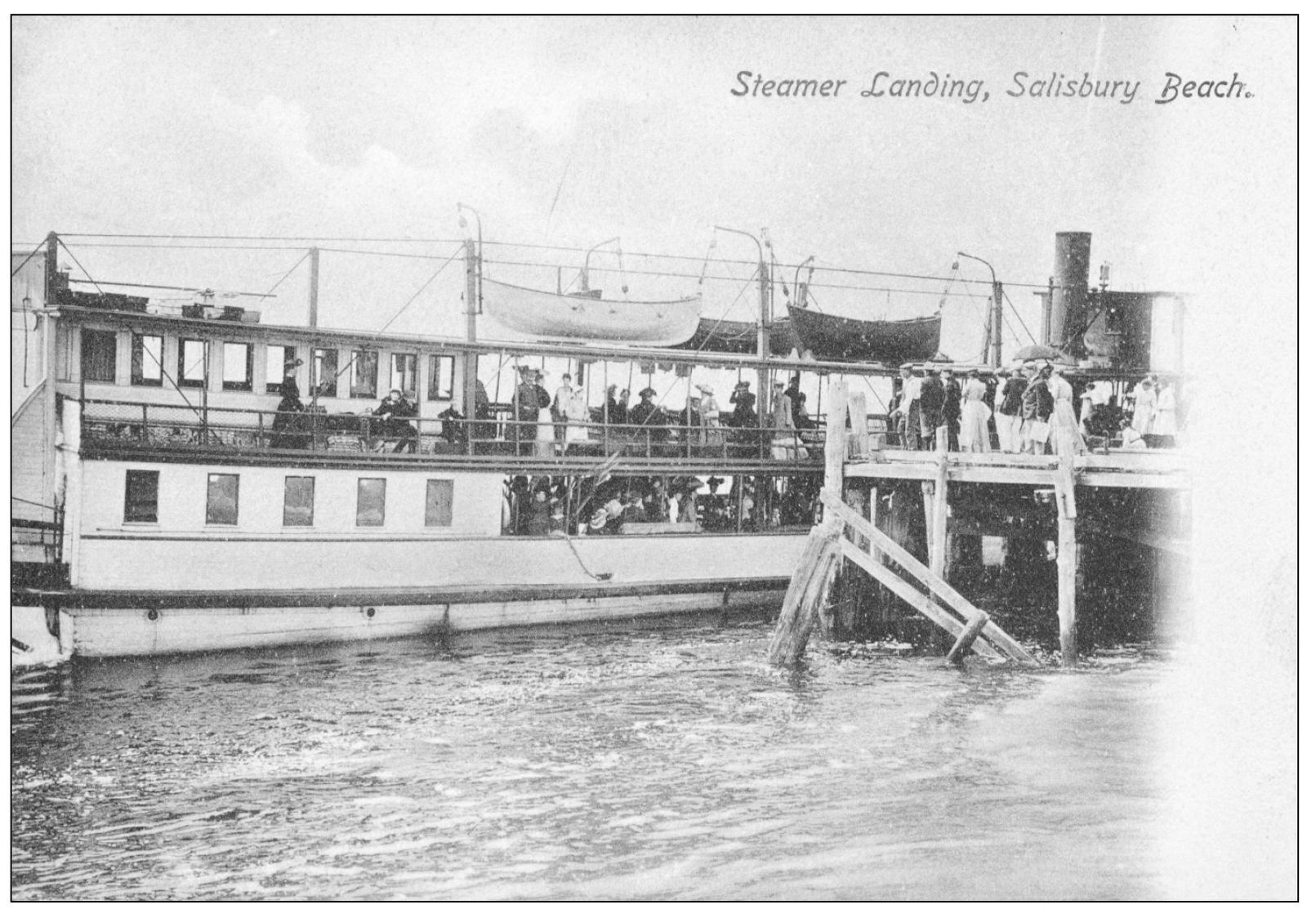 The steamer landing at Black Rocks allowed passengers to catch a transfer - photo 10