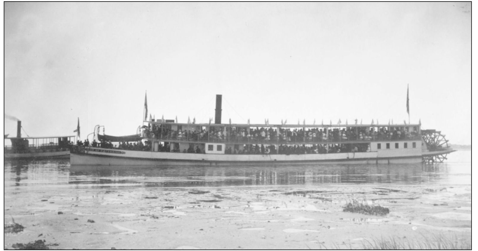 The City of Haverhill is docked at Black Rocks landing in 1880s This 175-ton - photo 11