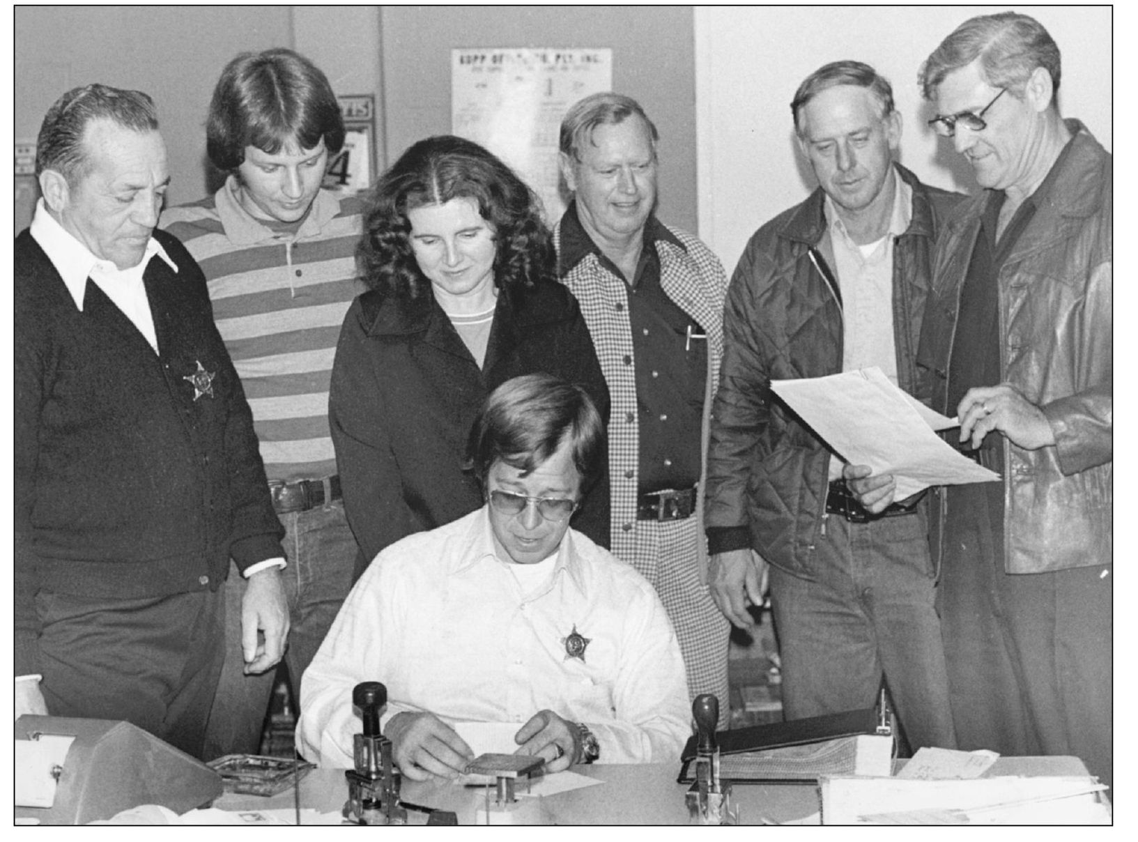 THE TRANSITION Standing here are from left to right Clifford Hatfield Keith - photo 12