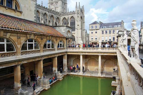 The baths that gave the town its unusual name date to Roman times THE BEST - photo 19