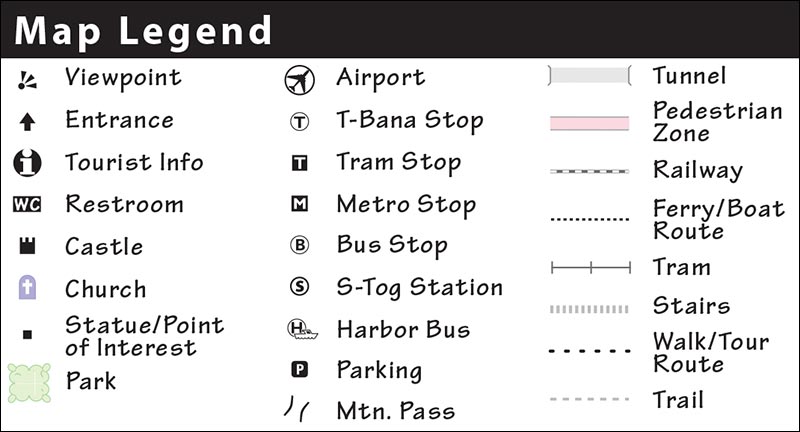 Use this legend to help you navigate the maps in this book Rick Steves - photo 25
