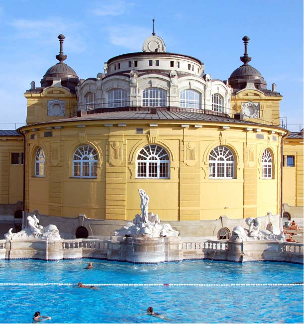 Szchenyi Baths Great Market Hall Old Town Sopron - photo 6