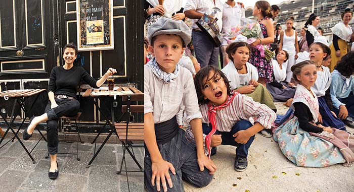 From chic attire in Paris to tradi-tional garb at a festival in Arles the - photo 8