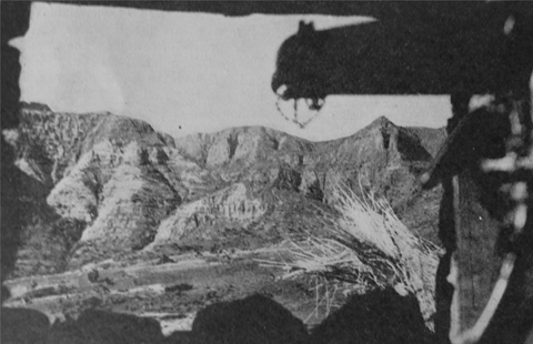 19 The enemy positions as seen from inside the fort at the Wolchefit Pass - photo 20