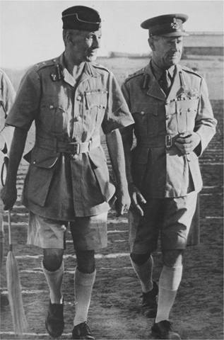 3 Wavell meets with Major-General William Platt his commander in the Sudan to - photo 4